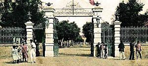 2971- Oran - Hopital Civil - Entree2 - 1904